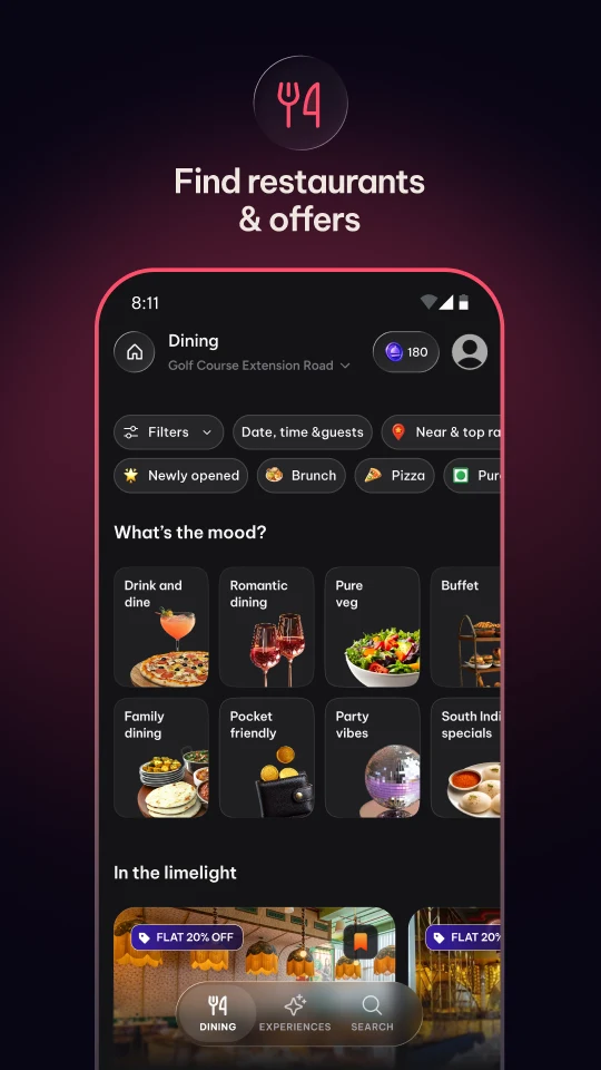 District: Movies Events Dining screenshot