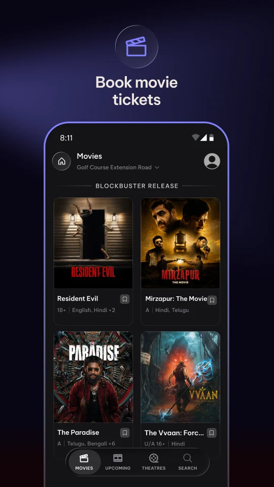 District: Movies Events Dining screenshot