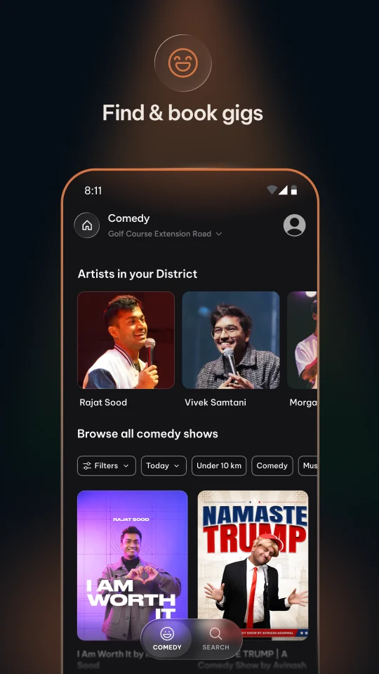 District: Movies Events Dining screenshot